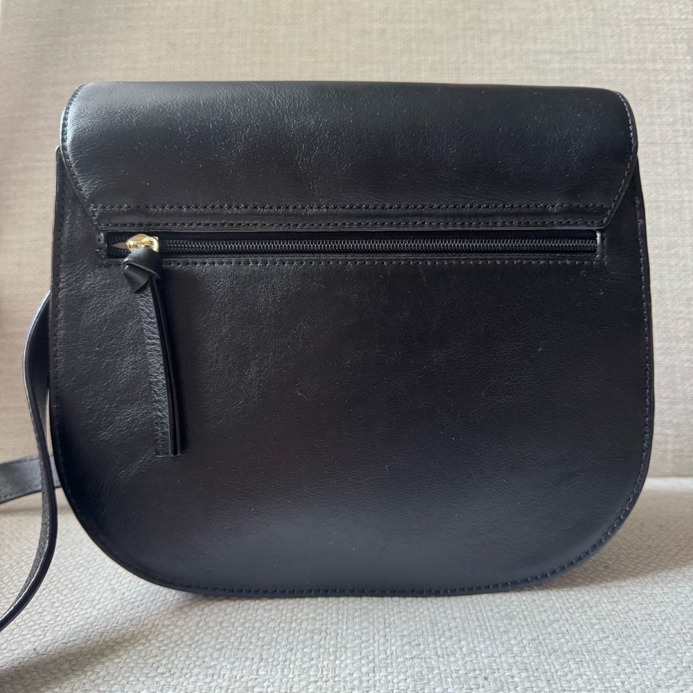 Lo & Sons Claremont Camera Bag Black Full Grain Leather - Picture 10 of 13